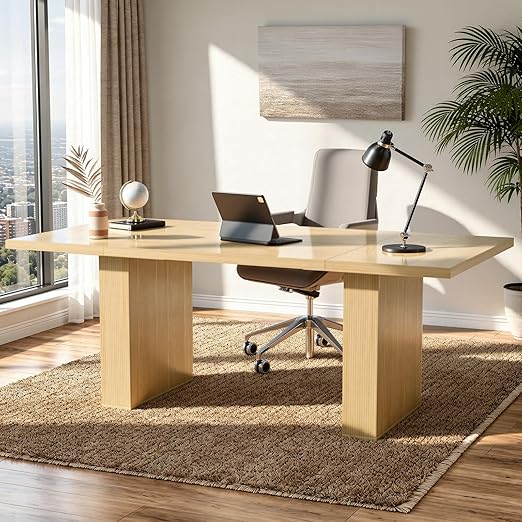 Extendable Home Office Desk 59–78 Inch | Computer Writing Desk with Pull-Out Extension