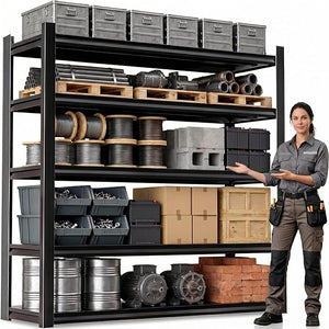 Heavy Duty 5-Tier Metal Storage Shelving Unit