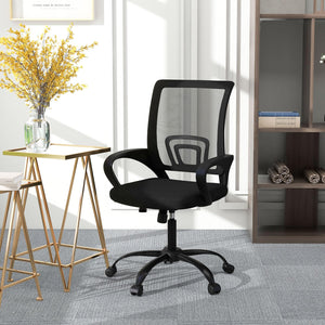 Mesh Office Chair Set, Ergonomic, Height Adjustable, 360° Swivel