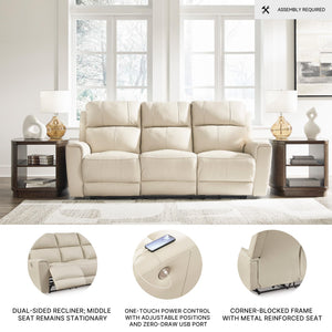 Dahlmoore Power Reclining Sofa with USB Ports