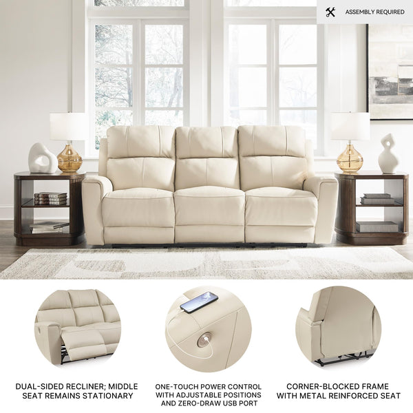 Dahlmoore Power Reclining Sofa with USB Ports