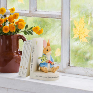 Peter Rabbit Cast Stone Decorative Bookend – Off White