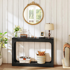 47.2" 2-Tier Console Table with Storage