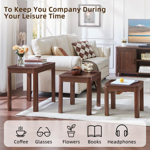 Farmhouse Nesting Tables Set of 3