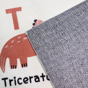 Dinosaur Alphabet Kids Area Rug