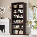 6-Tier Tall Bookcase with Wide Shelves