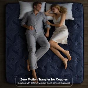 14-Inch Hybrid Mattress with Gel Memory Foam & Pocket Coils