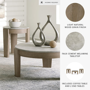 3-Piece Living Room Table Set