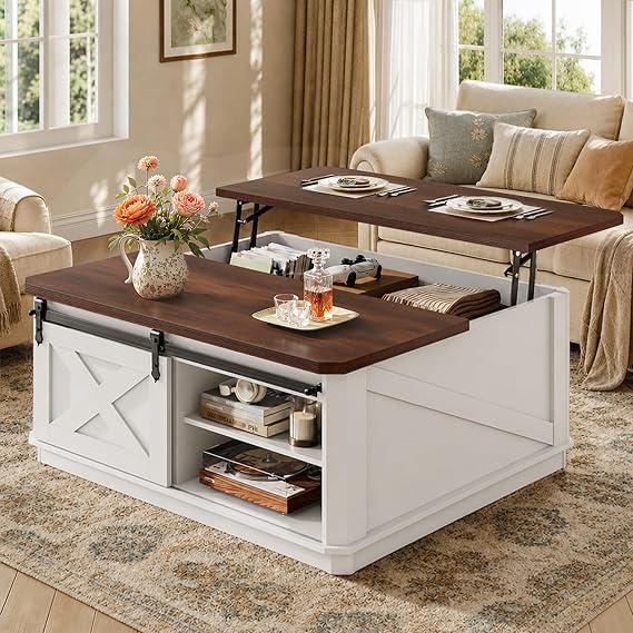 Lift Top Coffee Table with Storage