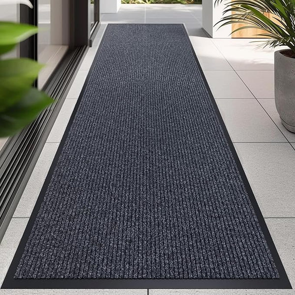 Indoor Outdoor Heavy Duty Door Mat with Non-Slip Rubber Backing