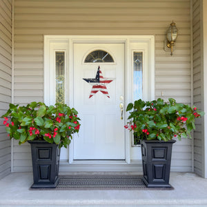 24-Inch Self-Watering Tall Planter, 2-Pack – Indoor & Outdoor