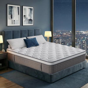12-Inch Hybrid Mattress with Memory Foam & Pocket Springs