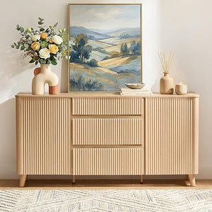 62" Sideboard Buffet Cabinet with Storage