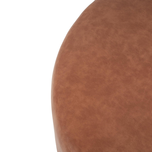 Round Upholstered Ottoman Foot Stool