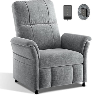 Electric Power Recliner Chair with Remote & Footrest