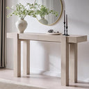 63-Inch Farmhouse Console Table with 2 Drawers