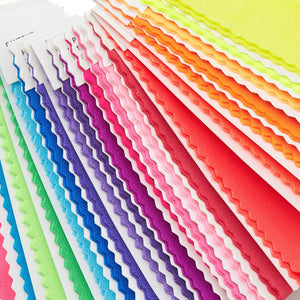 Nylon Brights Color Swatch Ring Set – 21 Fluorescent Shades