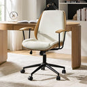Solid Wood Rocking Office Chair