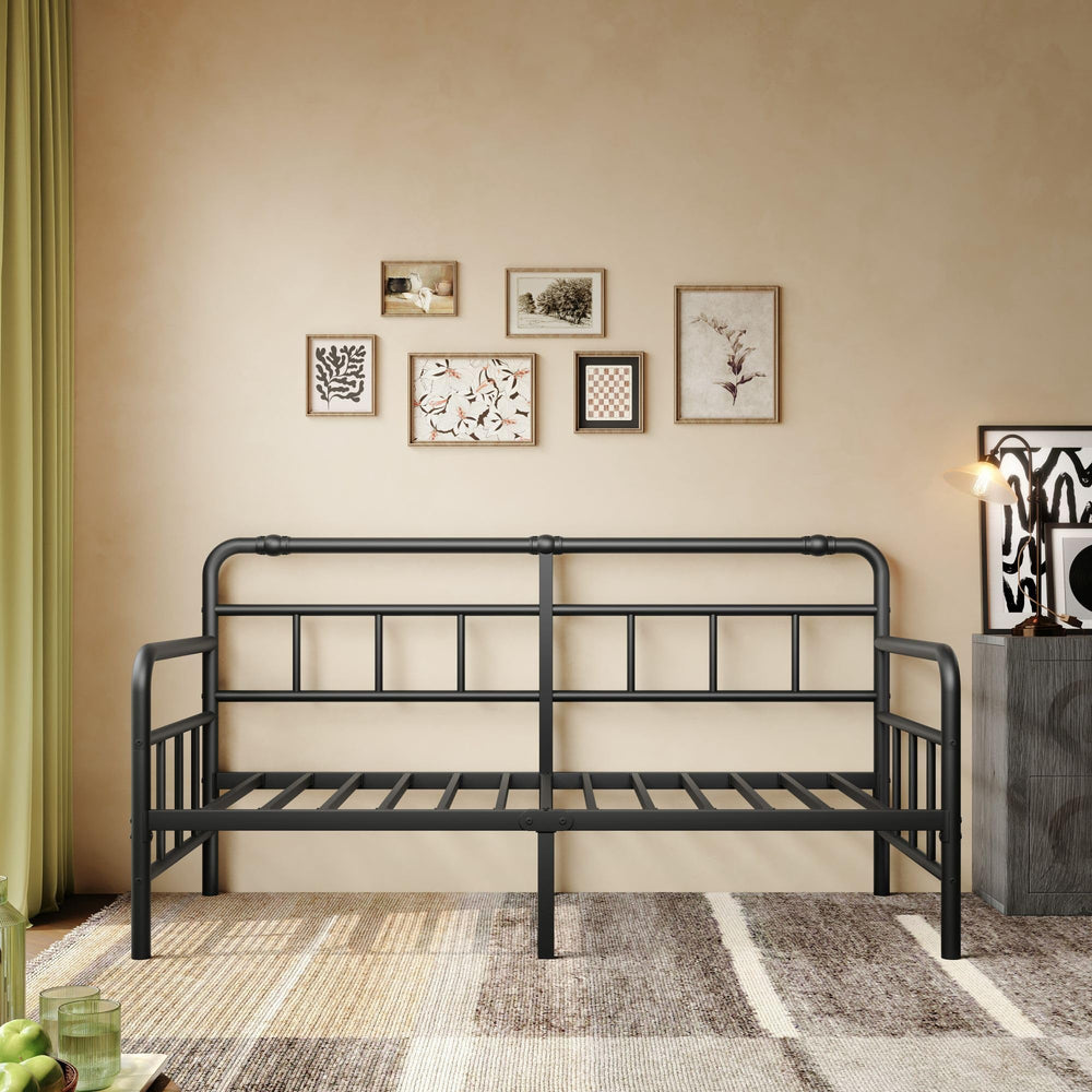 Twin Daybed Frame with Headboard