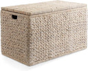 Water Hyacinth Storage Chest with Lid & Handles