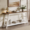 70.9" 2-Tier Console Table for Entryway & Living Room
