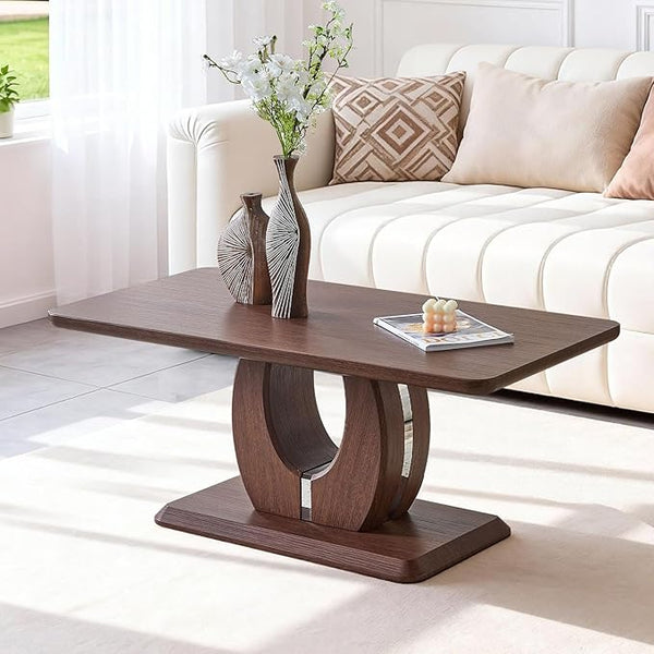 Modern Rectangle Coffee Table with Storage