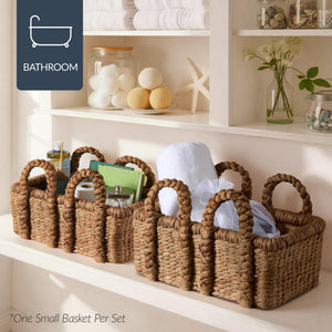3-Piece Woven Storage Baskets Set