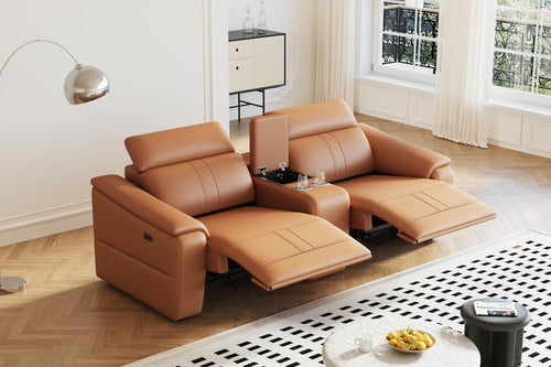 Power Reclining Sectional Sofa with Storage & USB Ports