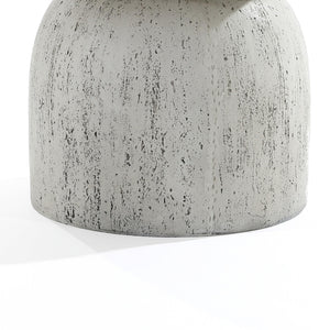Round MgO Side Table Indoor Outdoor