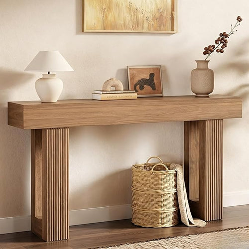 63-Inch Fluted Console Table