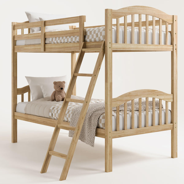 Twin Over Twin Bunk Bed — Convertible, GREENGUARD Gold Certified