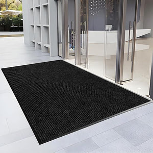 Indoor Outdoor Entryway Door Mat – Non-Slip Rubber Backing, Heavy Duty, Custom Size