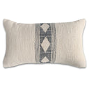 Lumbar Pillow Cover 12x20 – Cotton Textured Accent Cushion