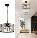 Dimmable LED Chandelier 5-Light Linear Sputnik Pendant