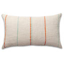 Handwoven Cotton Lumbar Pillow Cover 14x24