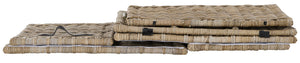 35" Wicker Storage Trunk – Collapsible Rattan Chest with Lid