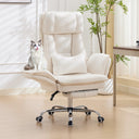 Criss Cross Office Chair with Footrest and Flip Armrests