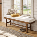 55-Inch Upholstered Entryway Bench