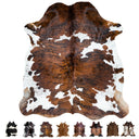 Genuine Cowhide Rug 6x7 ft – Hair On, Western & Rustic Home Decor
