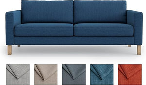 Karlstad 3-Seat Sofa Slipcover – Thick Polyester Replacement Cover