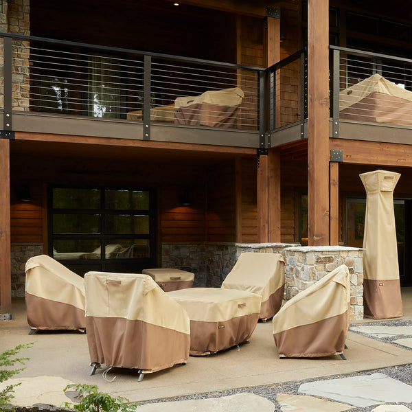 Waterproof V-Shape Patio Sectional Set Cover