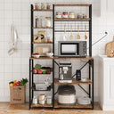 7-Tier Baker's Rack with Power Outlet & Wire Baskets