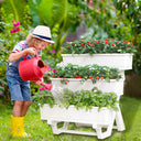 3-Tier Vertical Garden Planter with Tray