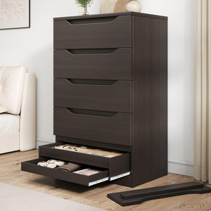 5-Drawer Dresser with Hidden Storage