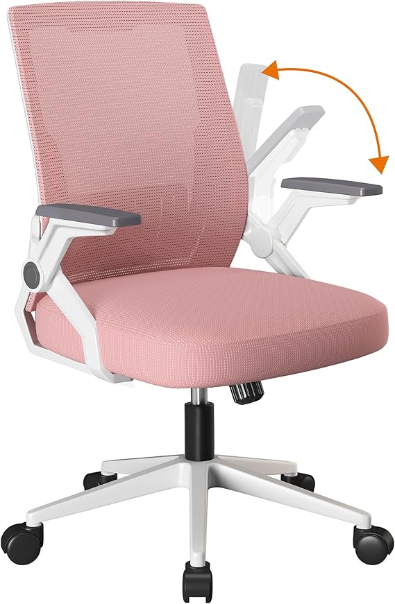 Ergonomic Office Chair with Flip-up Armrests