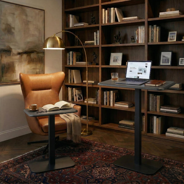 Height Adjustable C-Shape Side Table