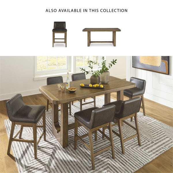 Counter Height Dining Table – Dark Brown