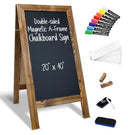 20x40 Magnetic A-Frame Chalkboard Sign with Accessories