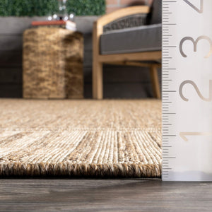 4x6 Indoor Outdoor Area Rug – Striped Border