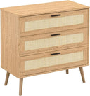 Rattan Chest of Drawers with Anti-Tip Device